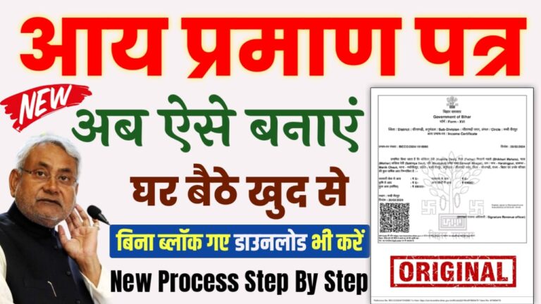 Income Certificate कैसे बनवाएं 2025 – स्टेट वाइज गाइड हिंदी में