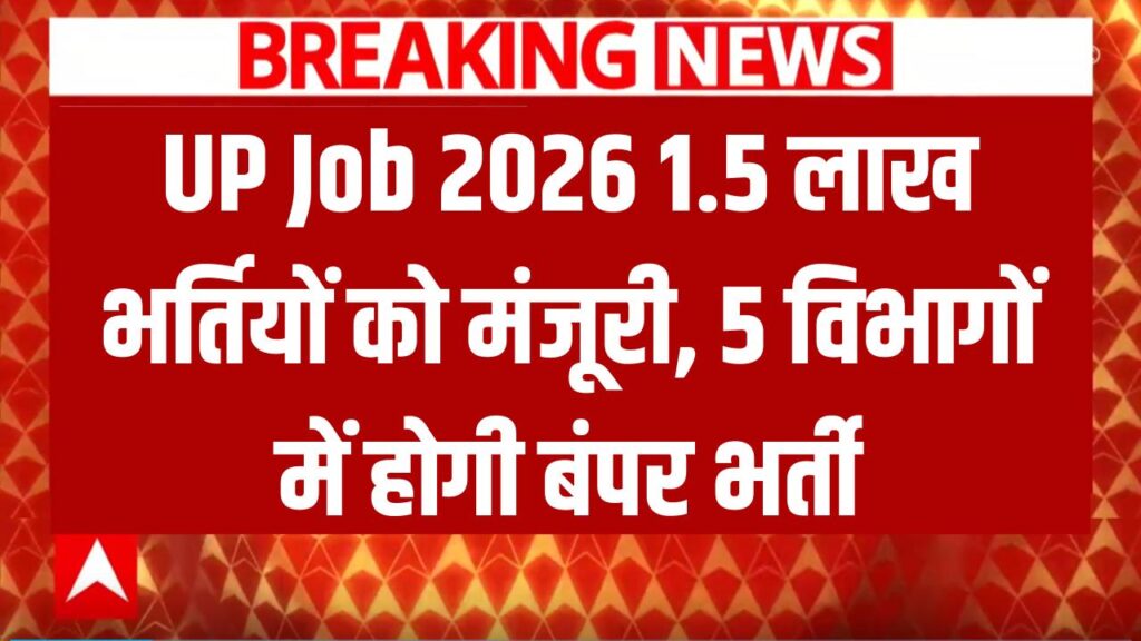 UP Govt Jobs 2026
