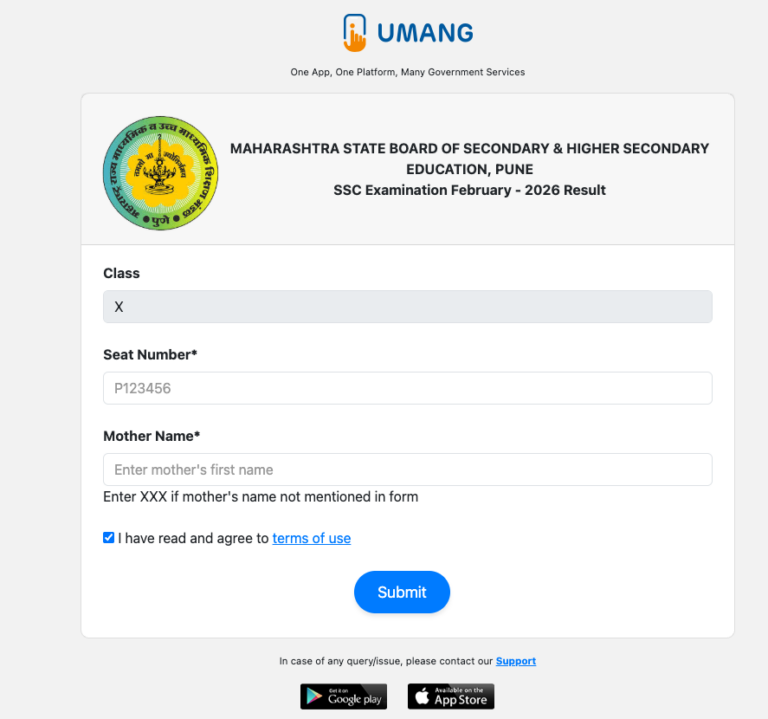 Maharashtra Board Result 2026